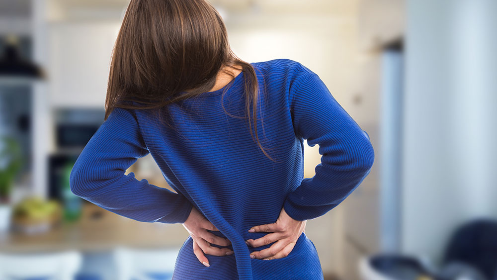 Bad posture is causing back pain